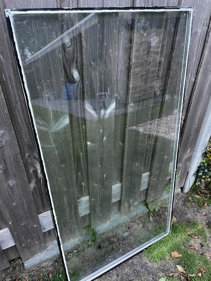 Gebruikt Gevelraam / Ruit HR++, Doe-het-zelf en Verbouw, Glas en Ramen, Gebruikt, Gevelraam of Ruit, 120 tot 160 cm, 80 tot 120 cm