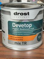 Drost Devetop PU/AC Noblesse Mat - 0,5L - Nieuw, Doe-het-zelf en Verbouw, Verf, Beits en Lak, Overige kleuren, Nieuw, Ophalen of Verzenden