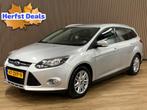 Ford Focus Wagon 1.0 EcoBoost Titanium|Navigatie|Climate Con, Auto's, Ford, Euro 5, Gebruikt, Zwart, Origineel Nederlands