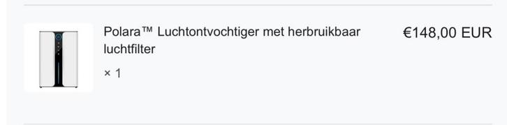 Luchtontvochtiger - Houd Vocht Buiten de Deur!, Witgoed en Apparatuur, Luchtbehandelingsapparatuur, Gebruikt, Luchtontvochter