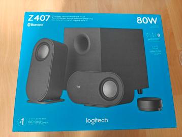 Logitech z407 bluetooth pc speaker zwart beschikbaar voor biedingen