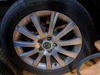 Skoda RVS Velgen met Zomerbanden - 17 inch, Gebruikt, Banden en Velgen, 17 inch, Ophalen of Verzenden