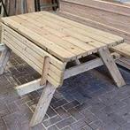 nieuwe picknick banken de LUXE, Ophalen, Nieuw, Rechthoekig, Hout