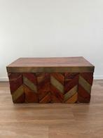 Houten kist, Huis en Inrichting, Woonaccessoires | Kisten, Ophalen, Minder dan 50 cm, 50 tot 100 cm, Nieuw