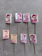 8 speldjes Feijenoord spelers, Verzamelen, Speldjes, Pins en Buttons, Ophalen of Verzenden, Gebruikt