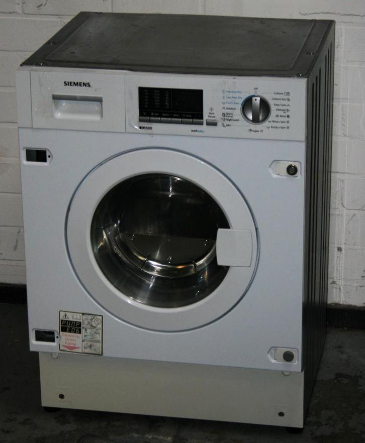 Siemens iQ500 WK14D543 inbouw was-droog combi vanaf €300, Witgoed en Apparatuur, Was-droogcombinaties, Zo goed als nieuw, 6 tot 8 kg