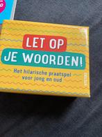 Let op je woorden kaartspel, Ophalen of Verzenden, Zo goed als nieuw