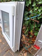 1x geblindeerde kuntstof draai kiep, Doe-het-zelf en Verbouw, Kozijnen en Schuifpuien, Kunststof, Raamkozijn, 75 tot 150 cm, Ophalen