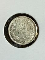 10 cent 1892 Wilhelmina mooie kwaliteit, Zilver, Ophalen of Verzenden, 10 cent, Koningin Wilhelmina
