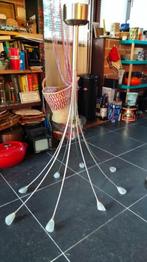 design plafondlamp halogeen, Ophalen, Gebruikt, Glas, Design