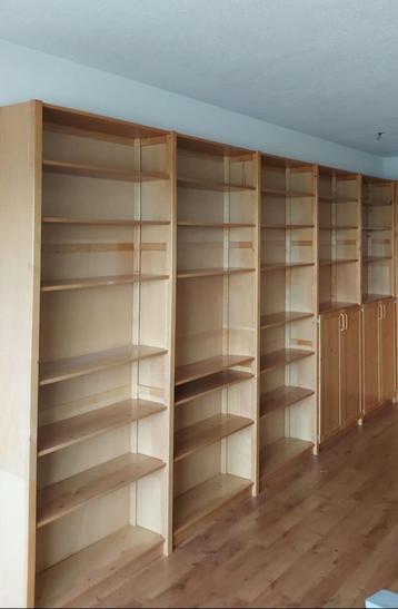 Lundia boekenkast ladenblok stelling hout vintage duurzaam beschikbaar voor biedingen