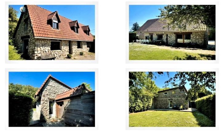 Woning + guest house in noord frankrijk, Huizen en Kamers, Buitenland, Frankrijk, Woonhuis, Landelijk, Verkoop zonder makelaar