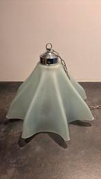 Vintage parasol lamp ( murano glas), Huis en Inrichting, Lampen | Hanglampen, Ophalen of Verzenden, Zo goed als nieuw, Glas, Minder dan 50 cm