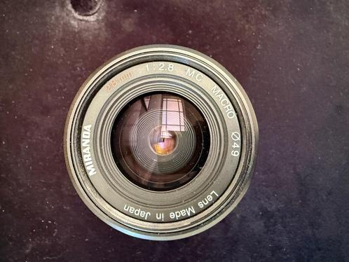 Miranda high-end vintage 28mm fotolens (Japan made), Audio, Tv en Foto, Fotografie | Lenzen en Objectieven, Zo goed als nieuw