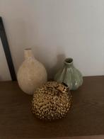 Set van 3 vaasjes DES POTS, Huis en Inrichting, Woonaccessoires | Vazen, Overige materialen, Gebruikt, Overige kleuren, Ophalen of Verzenden