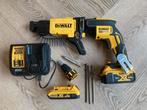 DeWalt (Gips)schroefmachine DCF620D2K incl 2x accu en lader, Ophalen, Zo goed als nieuw, Boor- en Schroefmachine