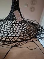 Zwarte boho hanglamp van Earthware 🖤, Ophalen, Zwart, Rond, Bohemian