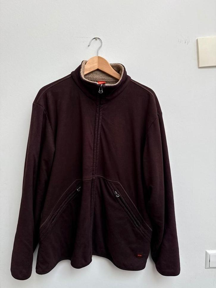 Hugo Boss Orange fleece jas – heren maat XL – warme voering, Kleding | Heren, Jassen | Zomer, Zo goed als nieuw, Maat 56/58 (XL)