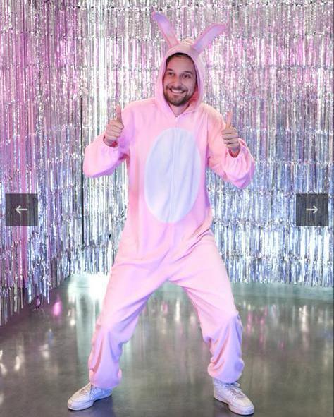 Konijnen Kostuum carnaval, Kleding | Dames, Carnavalskleding en Feestkleding, Zo goed als nieuw, Kleding, Carnaval, Maat 38/40 (M)