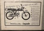 Advertentie Gazelle Impala, Ophalen of Verzenden, 1960 tot 1980, Nederland, Knipsel(s)