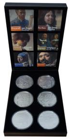 400 jaar Rembrandt De Zilver Collectie in luxe cassette, Postzegels en Munten, Munten | Nederland, Setje, Koningin Beatrix, Zilver