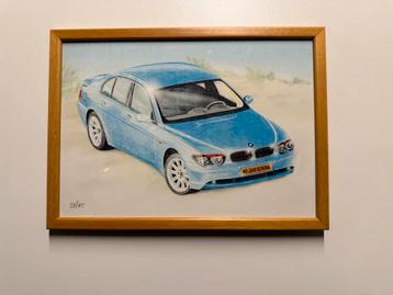 Schilderij BMW 7 Serie 40 jaar renova beschikbaar voor biedingen