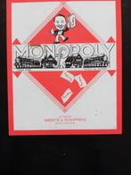 Zeer..oud monopoly spel, Hobby en Vrije tijd, Gezelschapsspellen | Bordspellen, Reisspel, Smeets & Schippers Amsterdam, Vijf spelers of meer