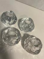 Kosta Boda Snowball waxinelichthouder 4x vintage design, Overige materialen, Gebruikt, Overige kleuren, SE