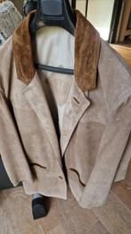 Suede colbert, Kleding | Heren, Kostuums en Colberts, Ophalen of Verzenden, Zo goed als nieuw, Maat 52/54 (L), Bruin