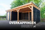 Overkapping / terrasoverkapping op maat, als bouwpakket, Tuin en Terras, Veranda, Nieuw, Ophalen of Verzenden