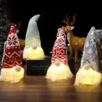 LED Kerst Gnome lichtjes – nieuw - Meerder kleuren, Ophalen of Verzenden, Nieuw