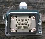 Stekker 6 polig chassisdeel Harting, Gebruikt, Nb, Nb, Apparatuur