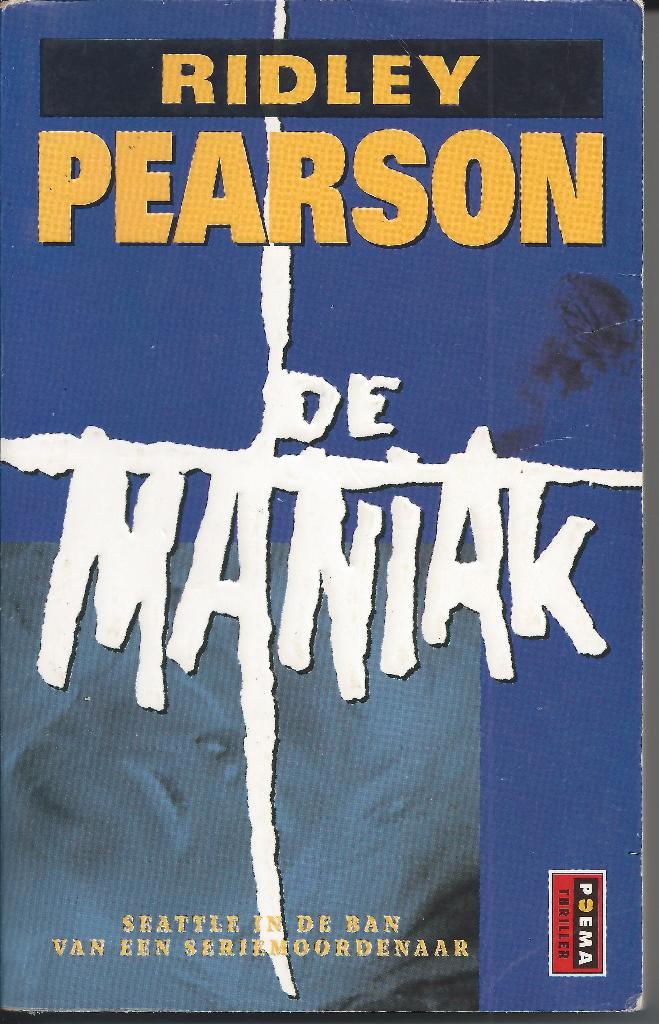 Ridley pearson - De maniak, Boeken, Thrillers, Zo goed als nieuw, Ophalen of Verzenden