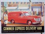 Commer express delivery van  folder, Ophalen of Verzenden, Gelezen, Overige merken