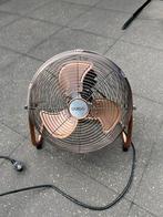 Quigg grond ventilator koper kleur, Ophalen, Zo goed als nieuw, Statiefventilator