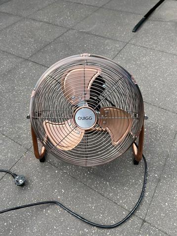 Quigg grond ventilator koper kleur beschikbaar voor biedingen