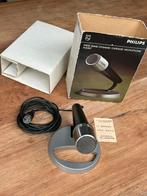 Philips N8307 microfoon met standaard en aankoop bon 1976, Gebruikt, Overige typen, Onbekend, Ophalen of Verzenden