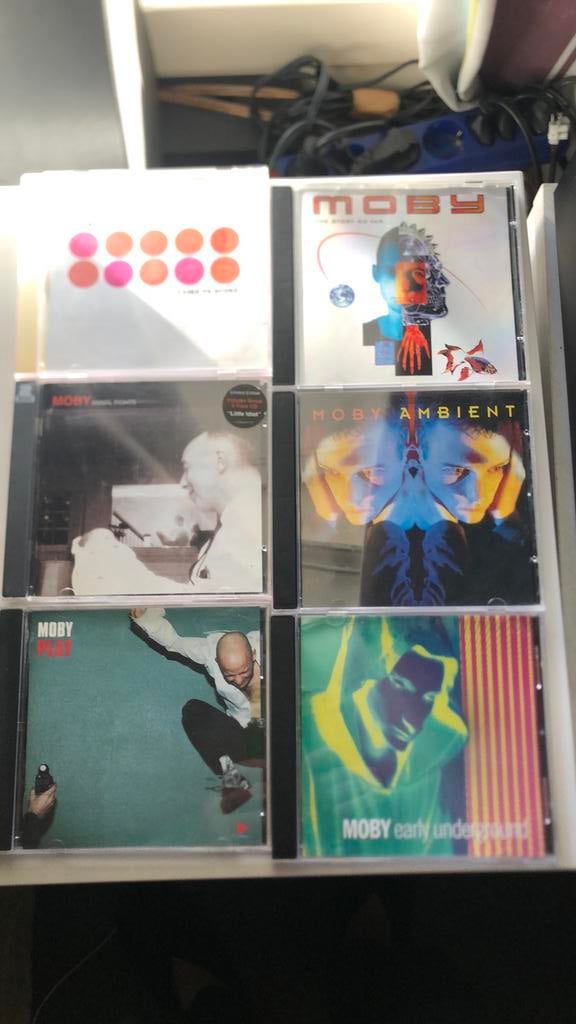 Moby x 6, Ophalen of Verzenden, Zo goed als nieuw