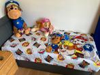 Paw Patrol beddengoed + fleece deken + 4 pluche knuffels, Ophalen of Verzenden, Zo goed als nieuw, 100 cm of meer, Deken
