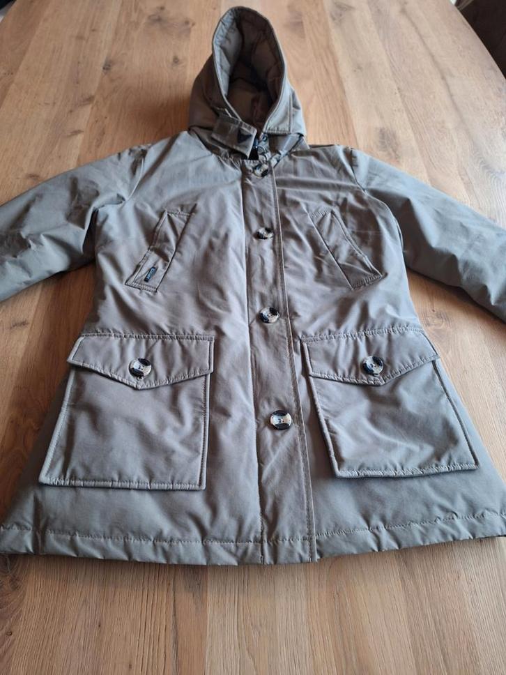 Zgan Airforce 4 pocket dames parka maat S, Kleding | Dames, Jassen | Winter, Zo goed als nieuw, Maat 36 (S), Grijs, Ophalen of Verzenden