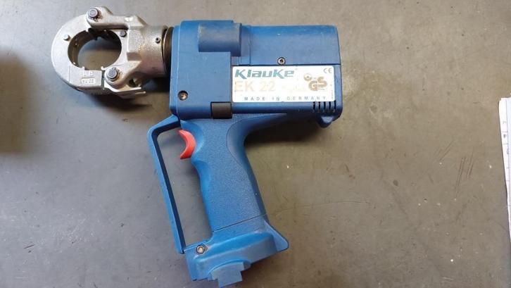 Klauke EK22 Accu Perstang kabelschoenperstang Persmachine, Auto diversen, Autogereedschap, Zo goed als nieuw, Ophalen of Verzenden