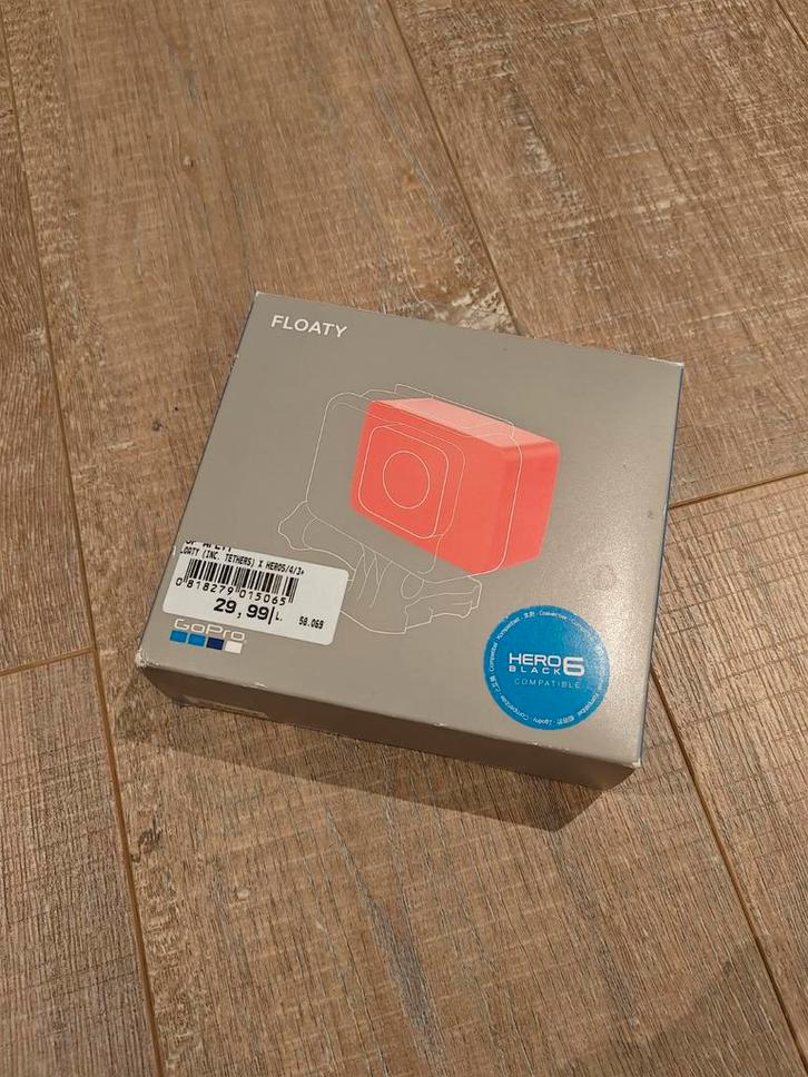 GoPro Floaty - Houd je GoPro drijvend!, Audio, Tv en Foto, Actiecamera's, Zo goed als nieuw, GoPro, Ophalen of Verzenden
