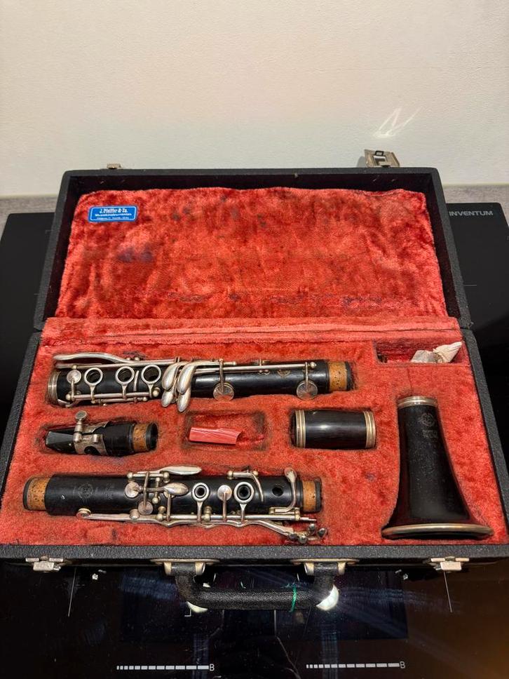 Bes-klarinet. Selmer series 10, Muziek en Instrumenten, Blaasinstrumenten | Klarinetten, Gebruikt, Bes-klarinet, Hout, Met koffer