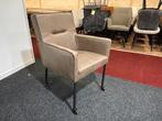 stoelen in Eco leer beige op wielen extra actie voorraad, Overige kleuren, Nieuw, Ophalen of Verzenden, Metaal