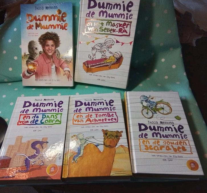 Tosca Menten - Dummie de mummie boeken, Boeken, Kinderboeken | Jeugd | onder 10 jaar, Zo goed als nieuw, Fictie algemeen, Ophalen of Verzenden