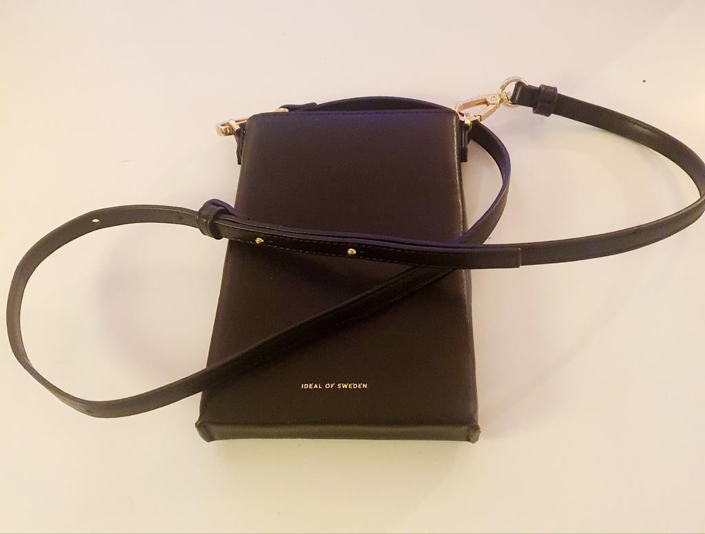 Telefoontasje  ideal of sweden, Sieraden, Tassen en Uiterlijk, Tassen | Damestassen, Ophalen, Nieuw, Zwart, Schoudertasje