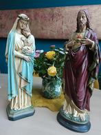 Jezus en Maria Beelden - Paridon Amsterdam, Antiek en Kunst, Antiek | Religie, Ophalen of Verzenden