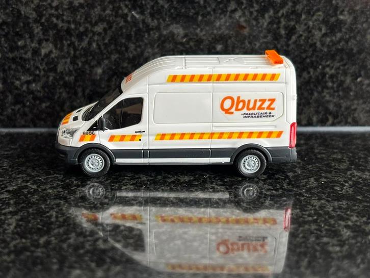 Decals transfer Qbuzz facilitair en infrabeheer 1:87 H0, Hobby en Vrije tijd, Modelauto's | 1:87, Nieuw, Overige merken, Verzenden