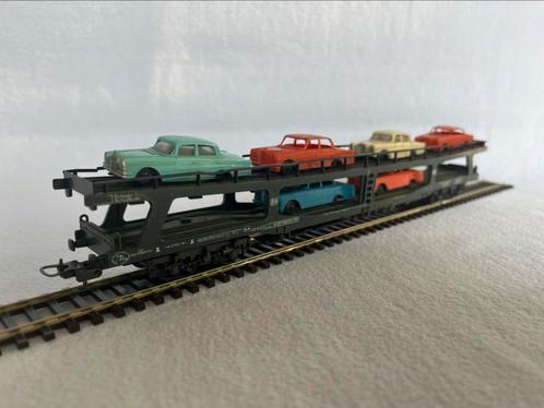 Lima 9054 DB Mercedes autotransport, Hobby en Vrije tijd, Modeltreinen | H0, Gebruikt, Wagon, Gelijkstroom of Wisselstroom, Lima