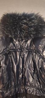 Marc Cain Winterjas Bontkraag ZGAN, Marc Cain, Blauw, Maat 42/44 (L), Ophalen of Verzenden